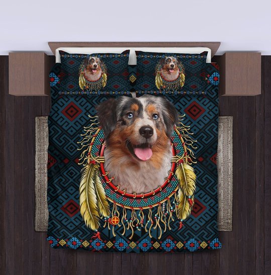 THBDOG1006 Australian Shepherd Bedding Set