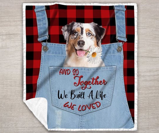 Australian Shepherd Quilt Bed Set & Quilt Blanket TUE4801 - TUQ4801