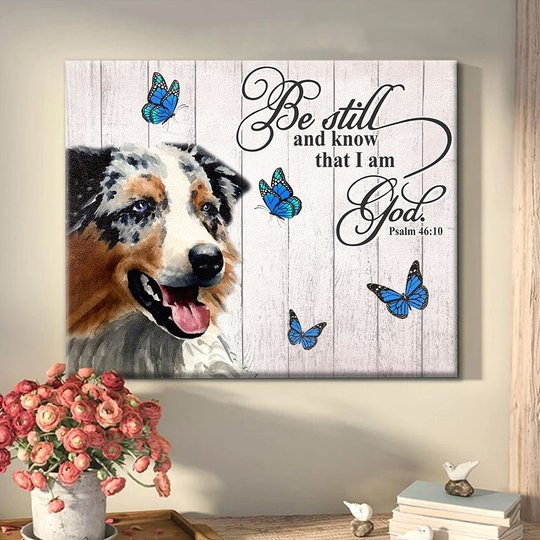 THD0118 Australian Shepherd Matte Canvas