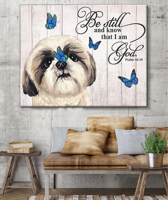 THD0108 Shih Tzu Matte Canvas