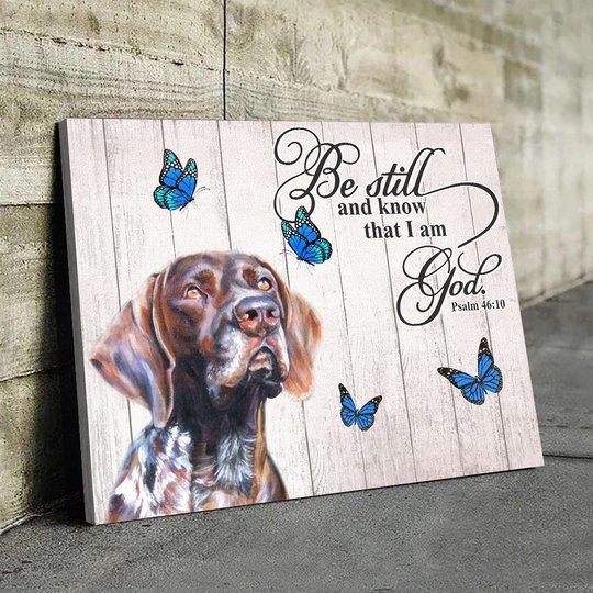 THD0150 German Shorthaired Pointer Matte Canvas