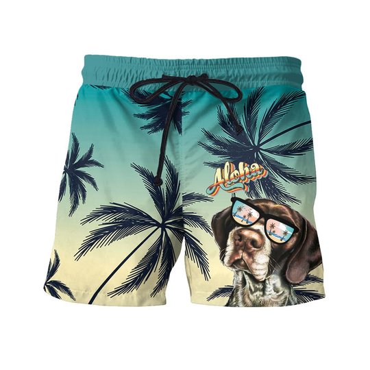 MHTCHO1104 - MHOCHO1104 German Shorthaired Pointer Aloha Hawaii Set