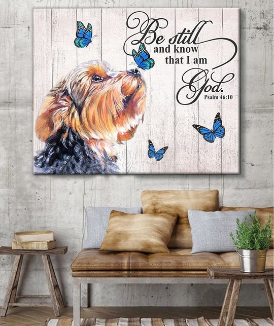 THD0110 Yorkshire Terrier Matte Canvas