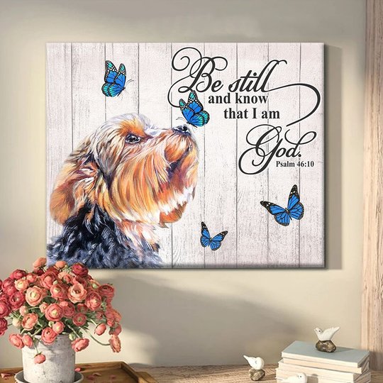 THD0110 Yorkshire Terrier Matte Canvas