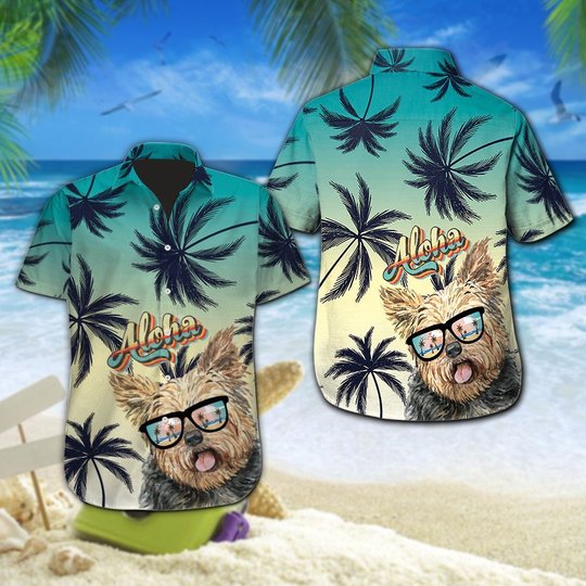 MHTCHO1106 - MHOCHO1106 Yorkshire Terrier Aloha Hawaii Set