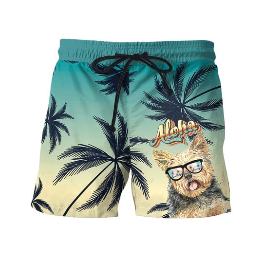 MHTCHO1106 - MHOCHO1106 Yorkshire Terrier Aloha Hawaii Set