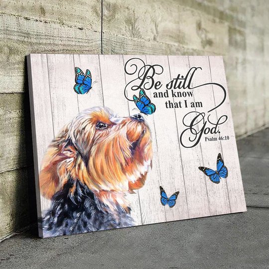 THD0110 Yorkshire Terrier Matte Canvas