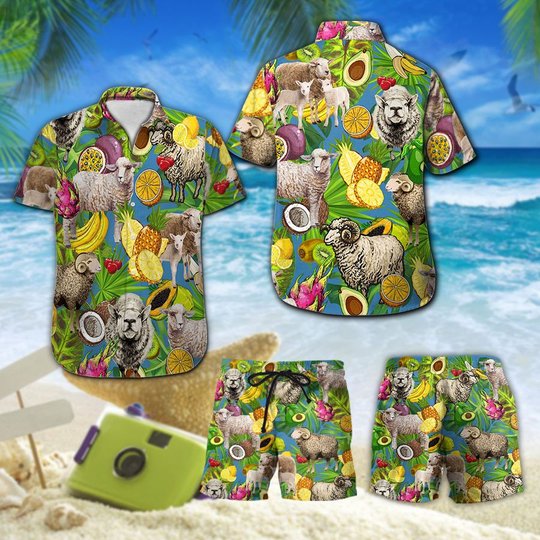 CHTF1003-CHOF1003 Sheep Hawaii Set