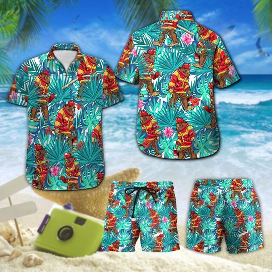 CHT0143-CHO0143 Bigfoot Firefighter Hawaii Set