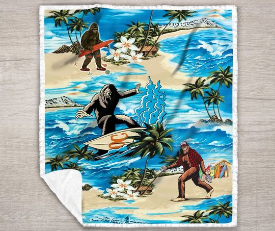 Bigfoot Quilt Bed Set & Quilt Blanket THE20071501-THQ20071501