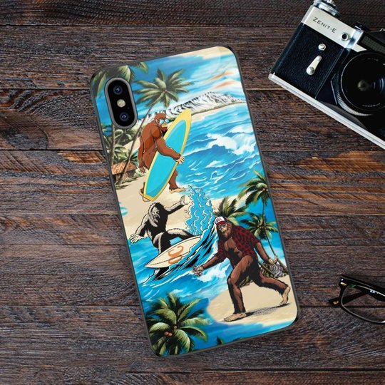 THP20071701 Bigfoot Glass Phone Case