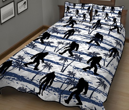 DIEX3107006-DIQX3107006-Bigfoot Quilt Bed Set & Quilt Blanket