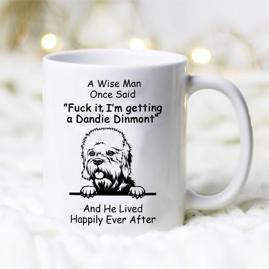 Dandie Dinmont Happily Mug THM22021153