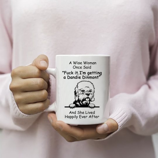 Dandie Dinmont Happily Mug THM22021153