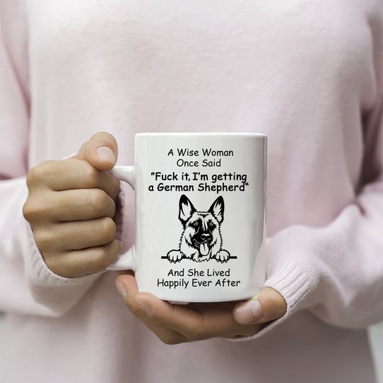 German Shepherd Happily Mug THM22021154