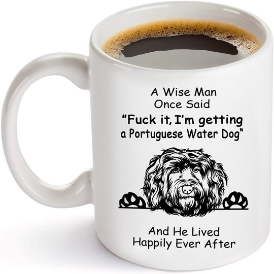 Portuguese Water Dog Happily Mug THM22021157