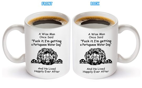 Portuguese Water Dog Happily Mug THM22021157
