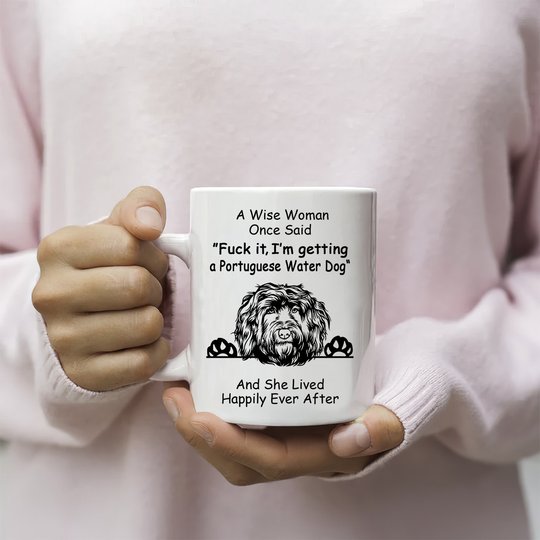 Portuguese Water Dog Happily Mug THM22021157