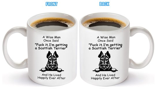 Scottish Terrier Happily Mug THM22021159