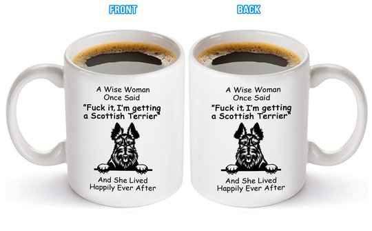 Scottish Terrier Happily Mug THM22021159