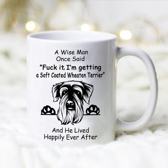 Soft Coated Wheaten Terrier Happily Mug THM22021160
