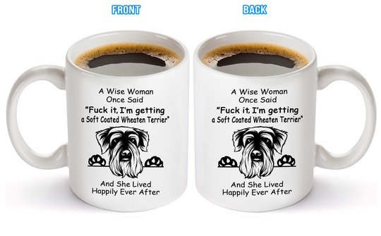 Soft Coated Wheaten Terrier Happily Mug THM22021160