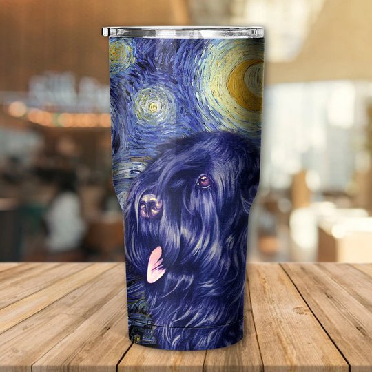 Black Russian Terrier Tumbler THU22031851