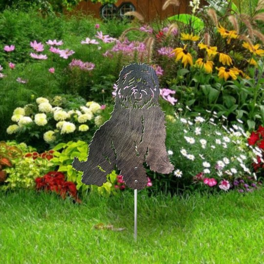 Labradoodle Metal Garden Art THMS22042953