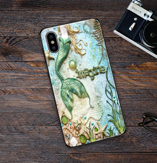 Mermaid Glass Phone Case THP23061351