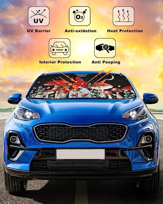 Gnome Car Sun Shade THC23070150