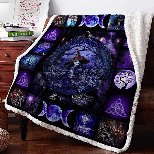 Witches Quilt Bed Set & Quilt Blanket THE23070950-THQ23070950