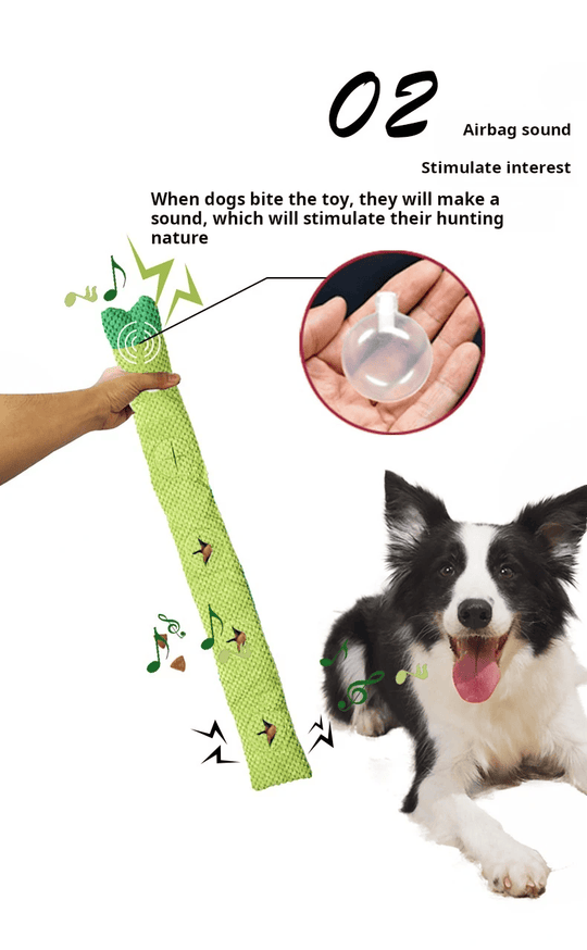 Snail Dog Puzzle Feeder – Durable & Interactive Plush Toy