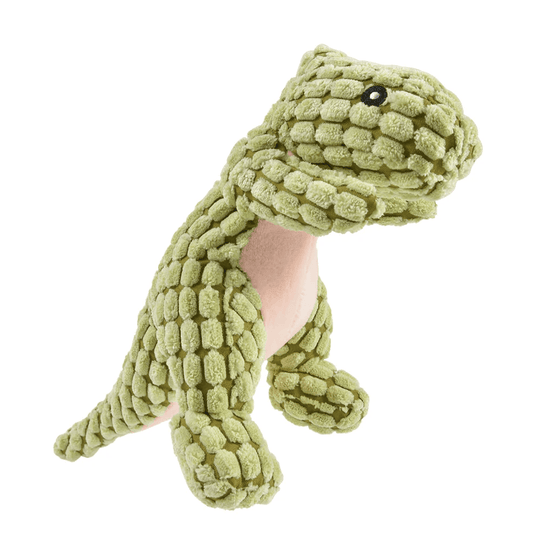 Interactive Dinosaur Plush Chew Toys for Cats & Dogs – Perfect for Small Pets!