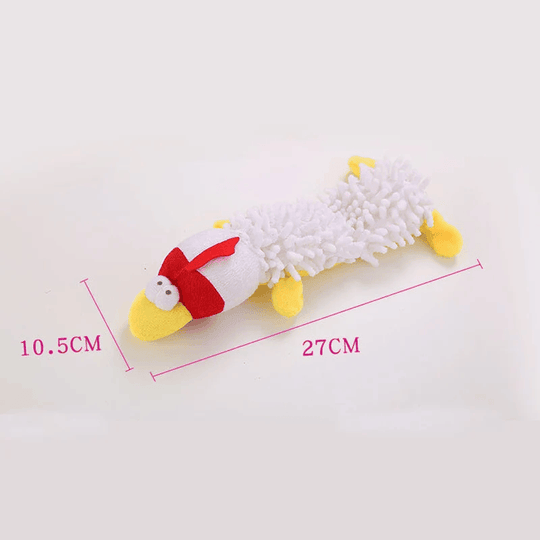 Durable Low Price Pet Dog Plush Toy Animal Shape with Squeaky for Small Dogs Chew Cleaning Toys