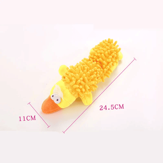 Durable Low Price Pet Dog Plush Toy Animal Shape with Squeaky for Small Dogs Chew Cleaning Toys