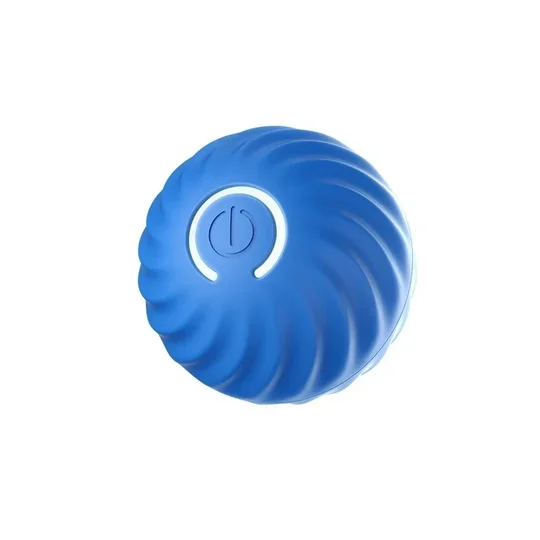 Automatic Moving Toy Ball Smart USB Jumping Rotating Interactive Dog Chew Toy Ball