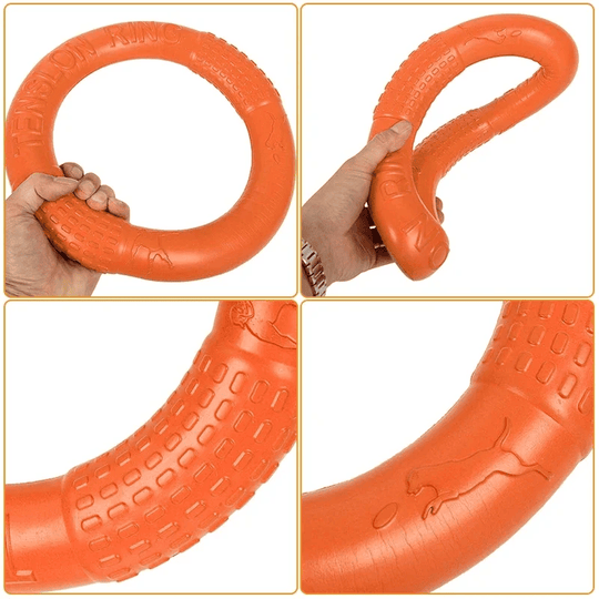 Dog Toy Training Ring Puller Puppy Flying Disk Chewing Toys Outdoor Interactive Toy Dog Game Playing Supplies Zabawki Dla Psa 2
