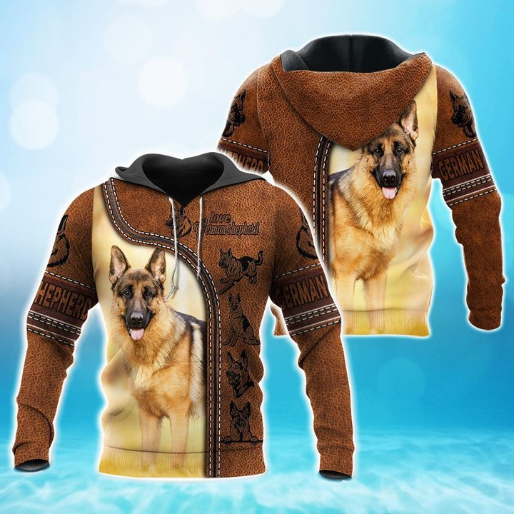 THT5145 German shepherd 3D HOODIE
