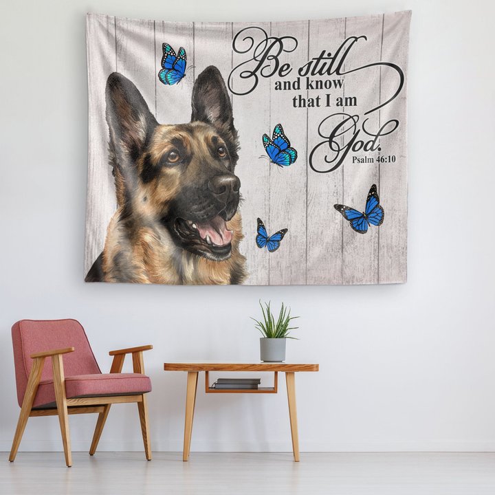 THA0245 German Shepherd Tapestry
