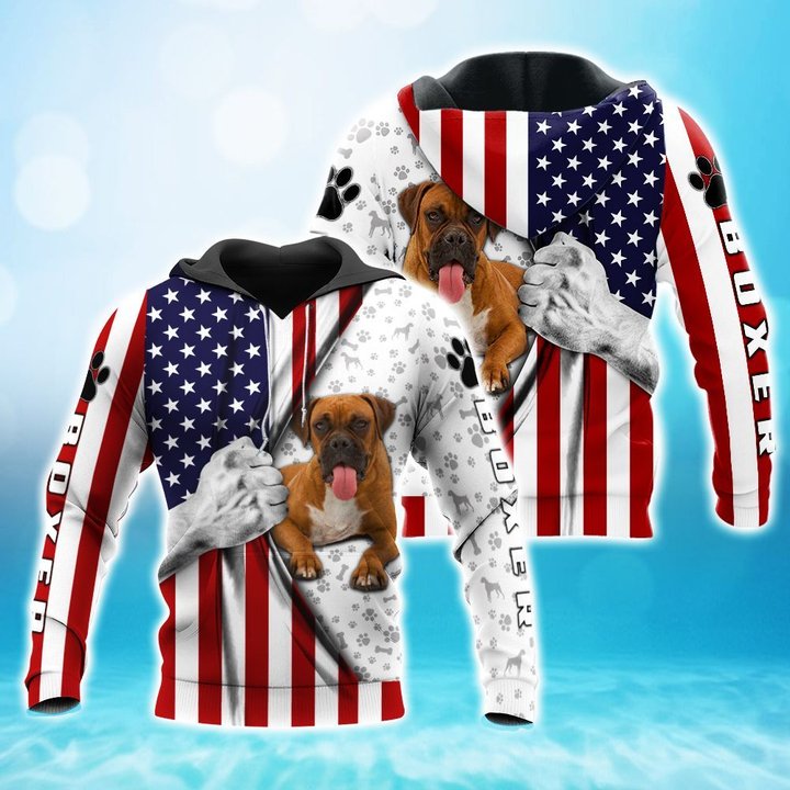 DITDOGF2001 Boxer 3D HOODIE