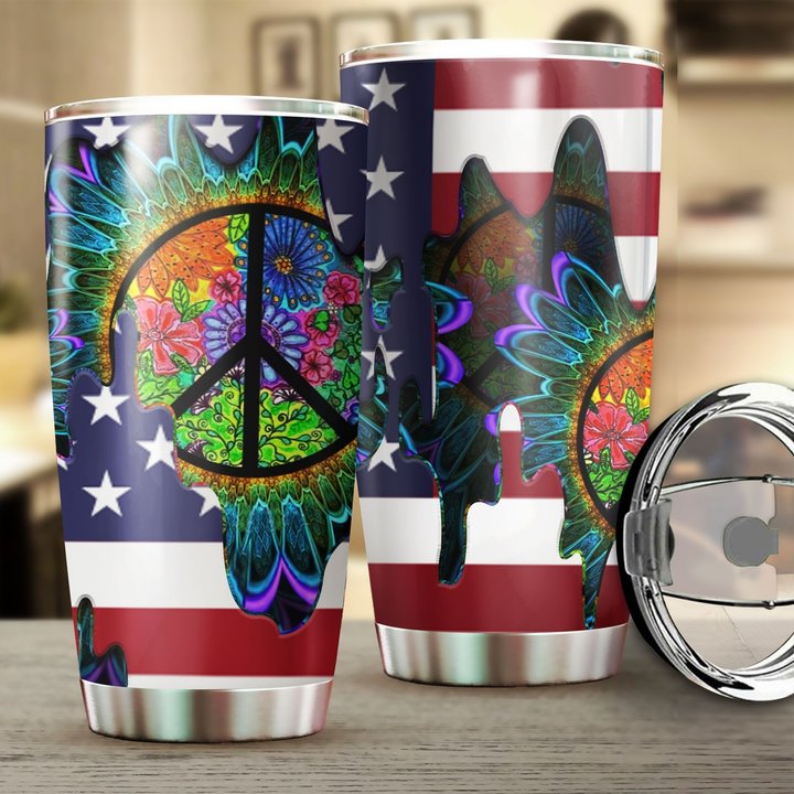 MHUHIP101 Hippie Stainless Steel Tumbler