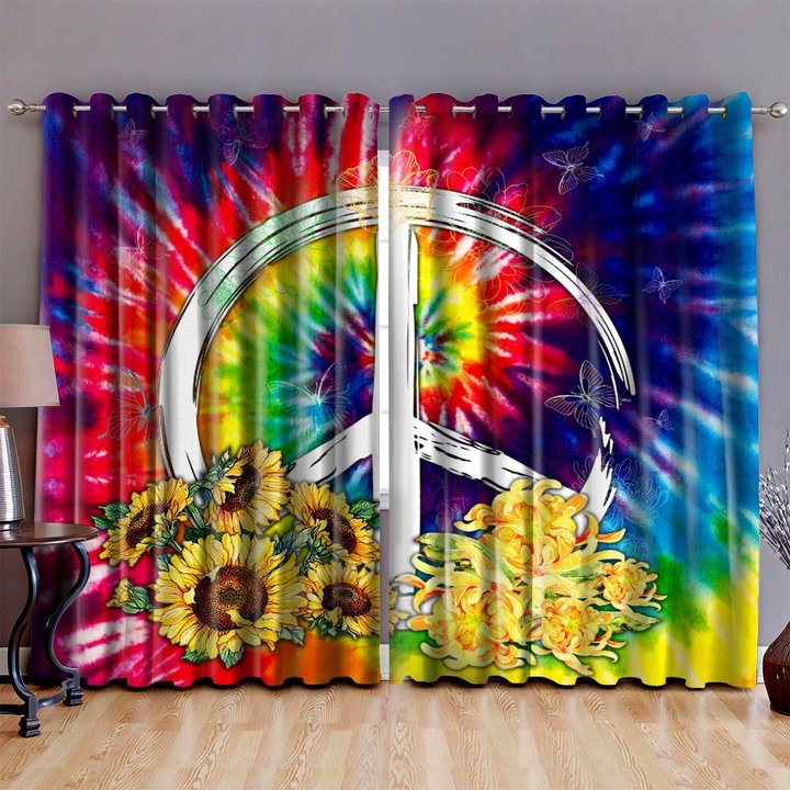 DIWA013-Hippie COLLOR WINDOW CURTAINS