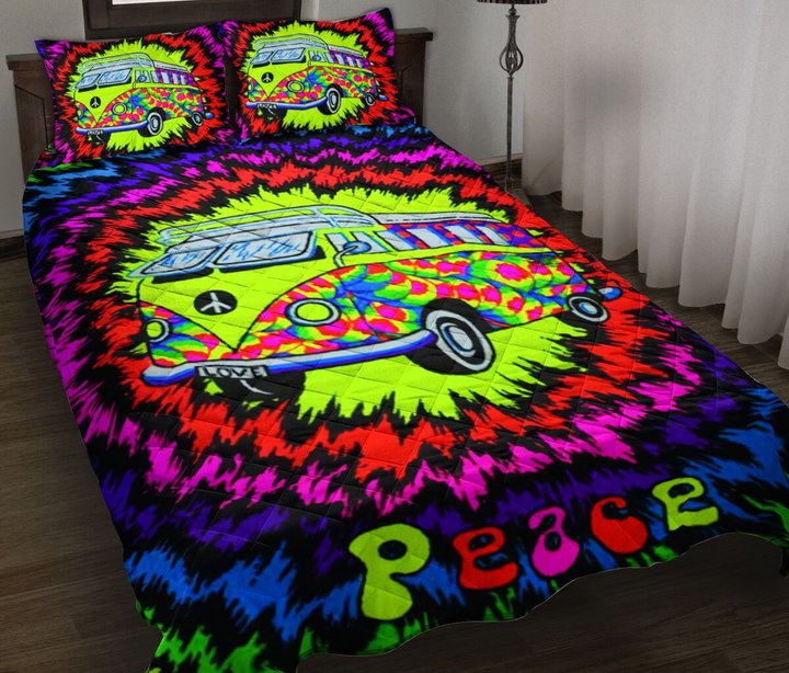 MHEHIP106 HIPPIE Quilt Bed Set