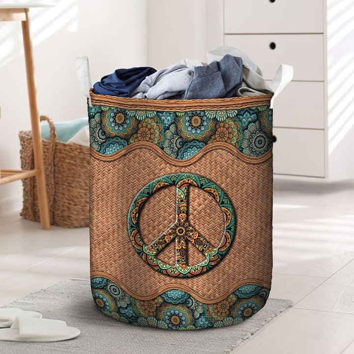 DII10082004-Hippie LAUNDRY BASKET