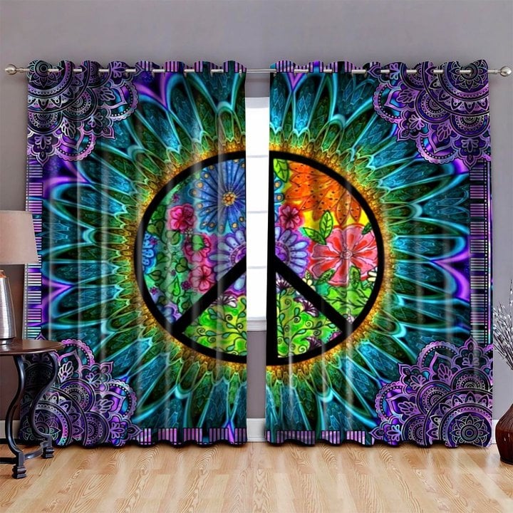 DIWA011-Hippie WINDOW CURTAINS - Rug