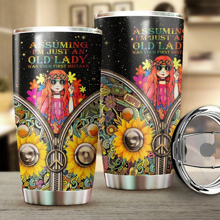 THU0153 Hippie Stainless Steel Tumbler