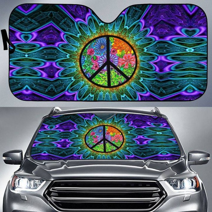 THC0103 Hippie Car Sun shade