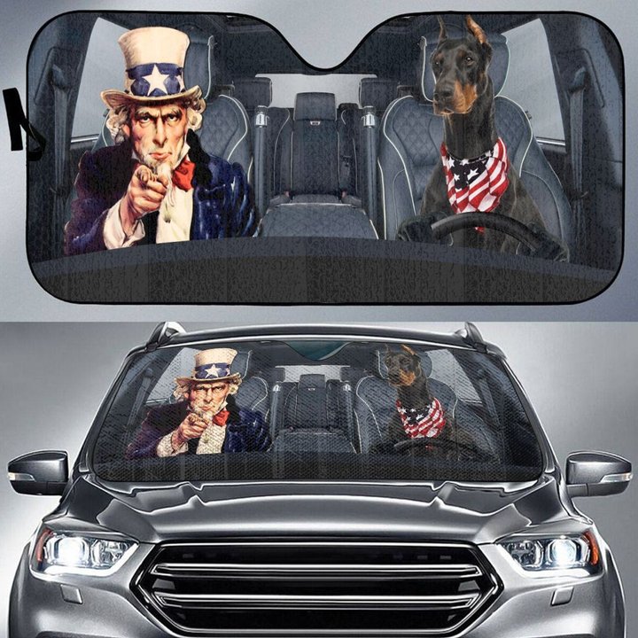 CHC1006 Dobermann Car Sun shade