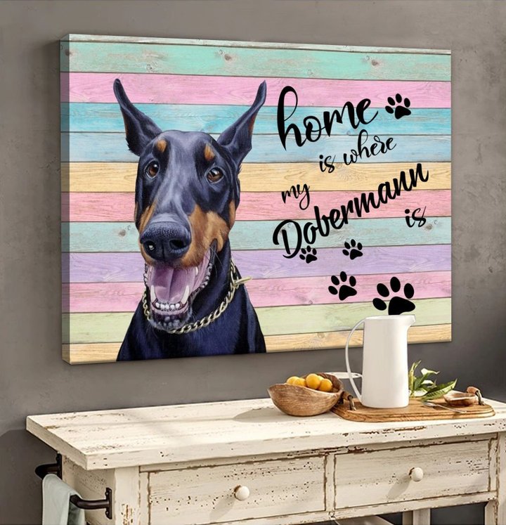 CHD0121 Dobermann Matte Canvas