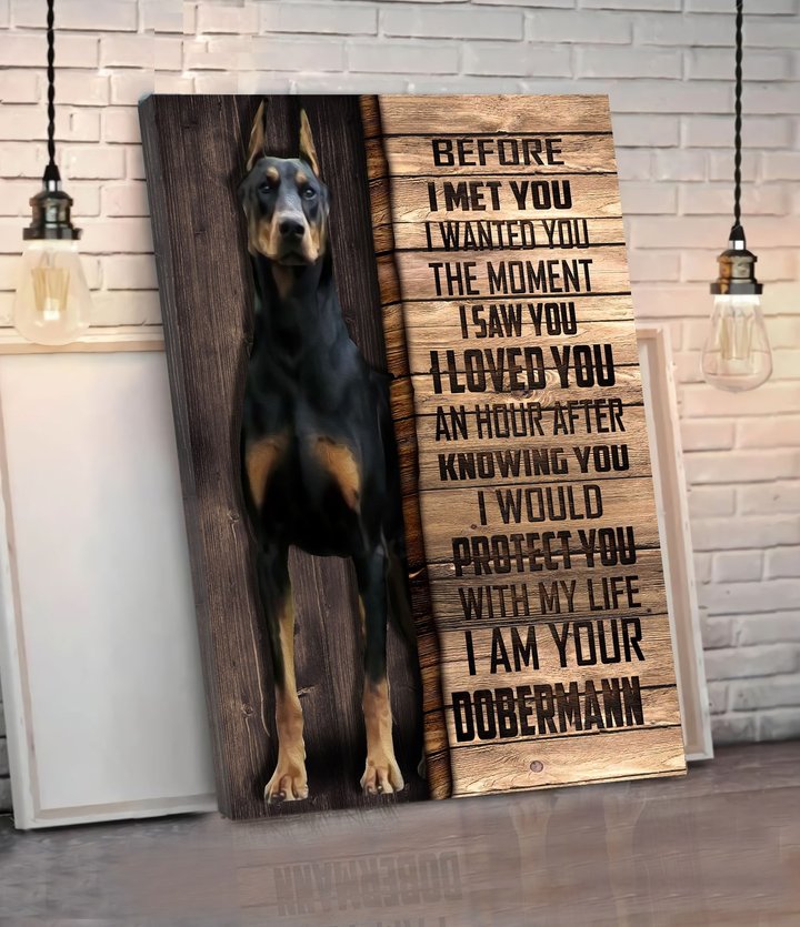 CHD0106 Dobermann Matte Canvas